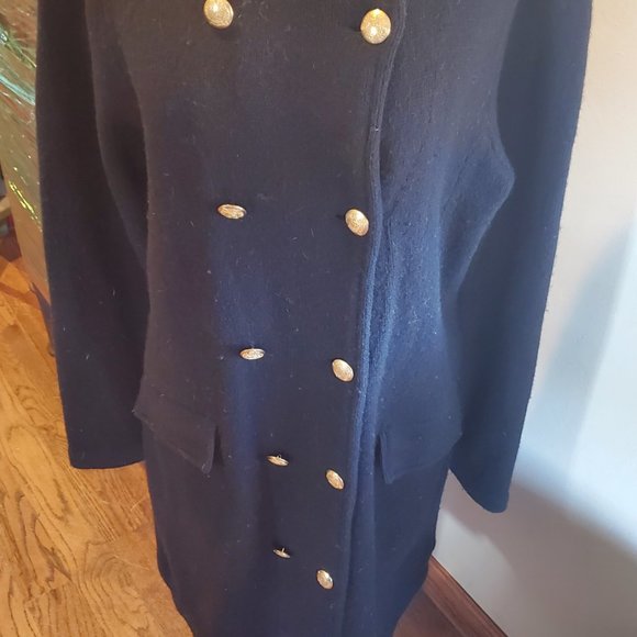 Chaps (Ralph Lauren)military, sweater coat - Picture 4 of 8